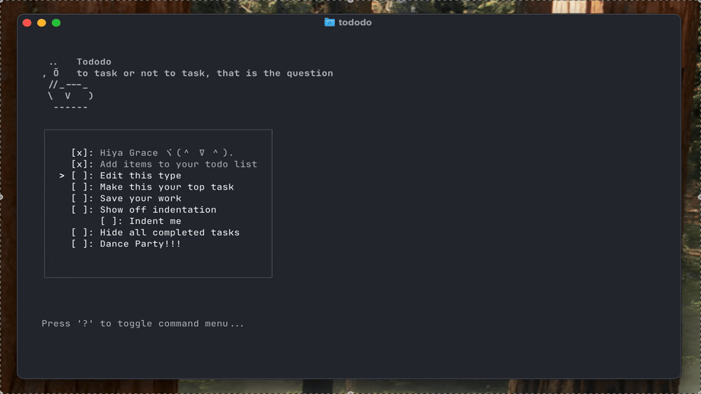 Tododo Screenshot 1